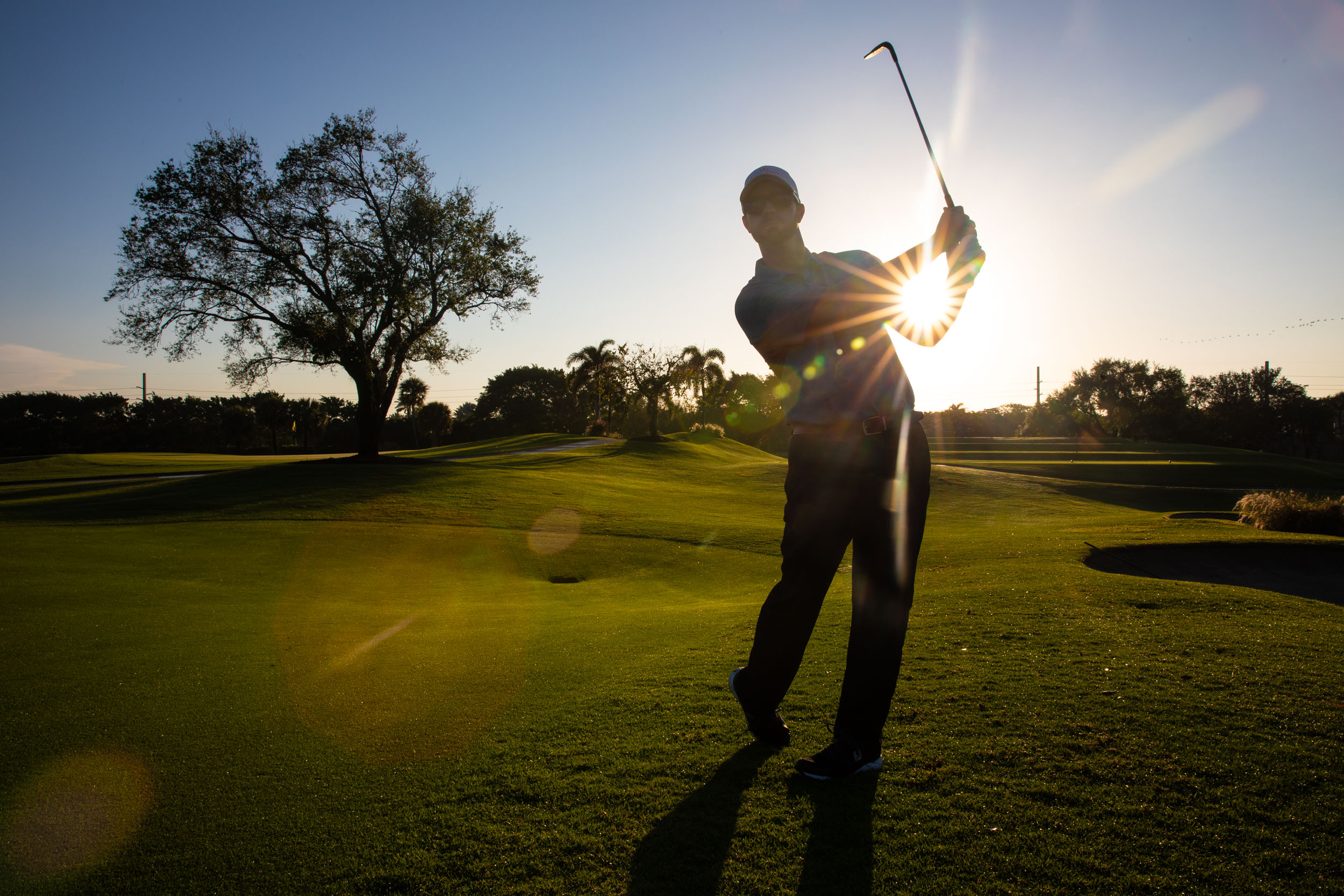 Florida Photography | golfing at sunrise | Steven Martine