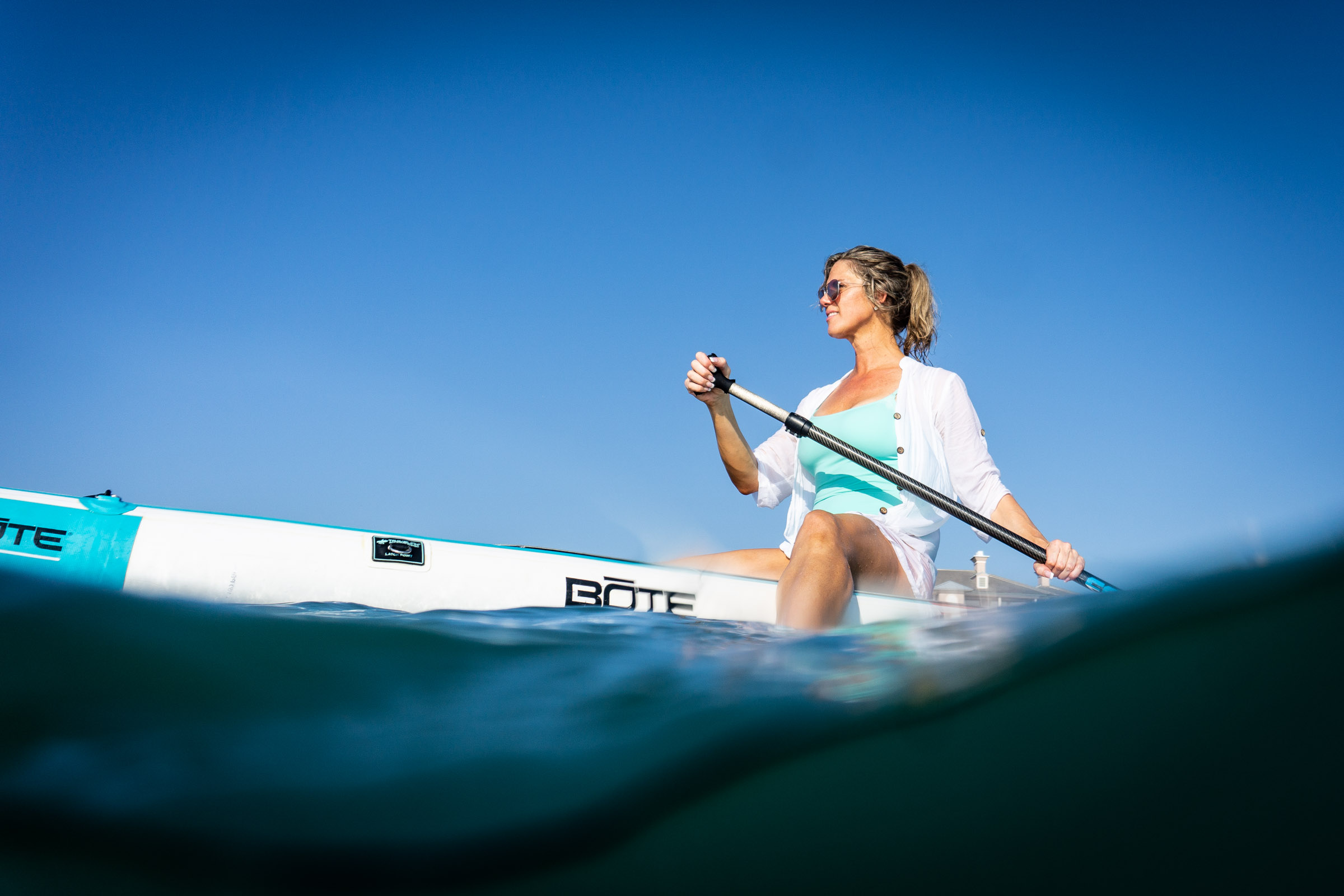 Florida Photography | woman in kayak | Steven Martine