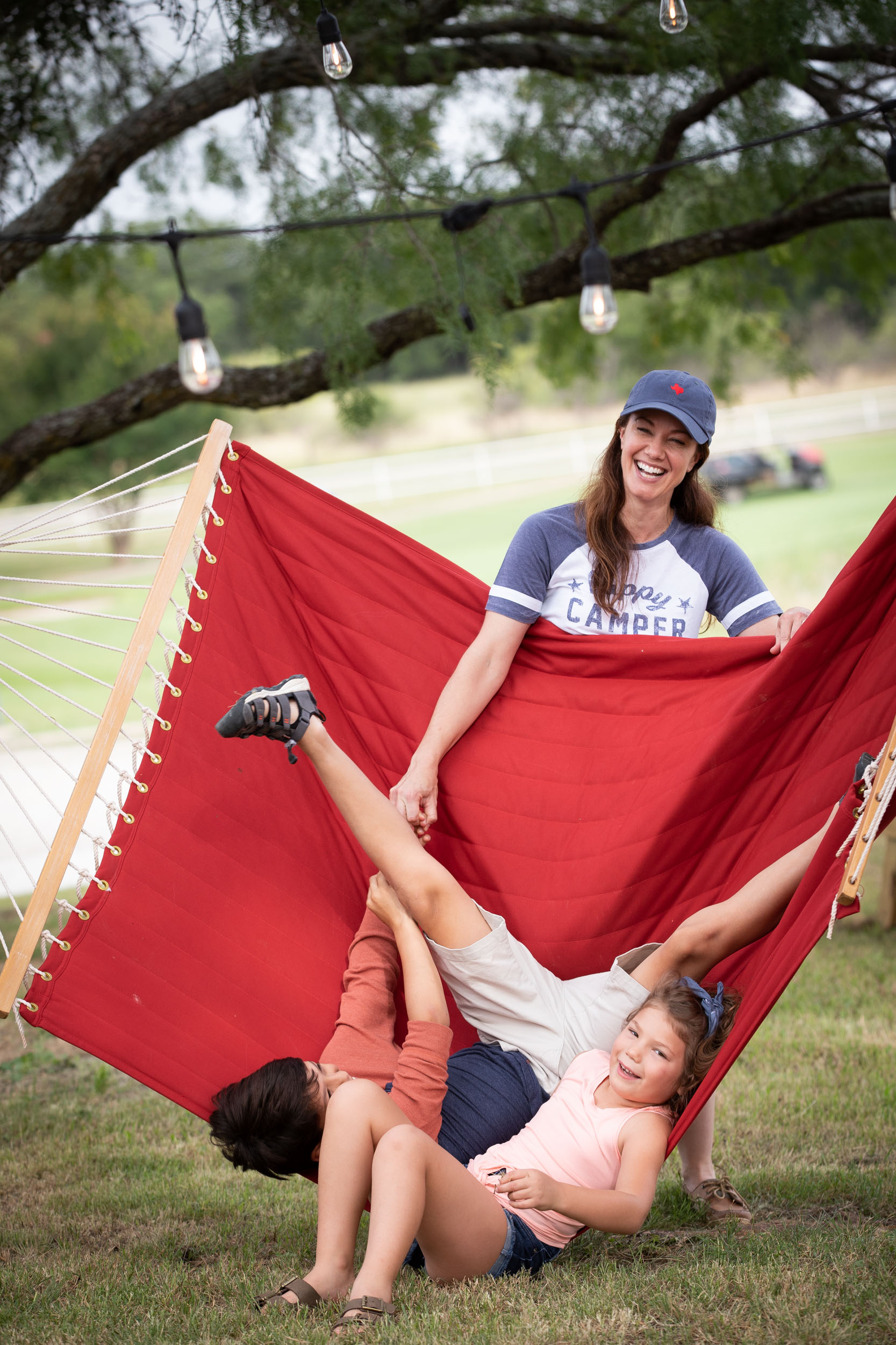 Florida Photography | mom and kids in hammock | Steven Martine